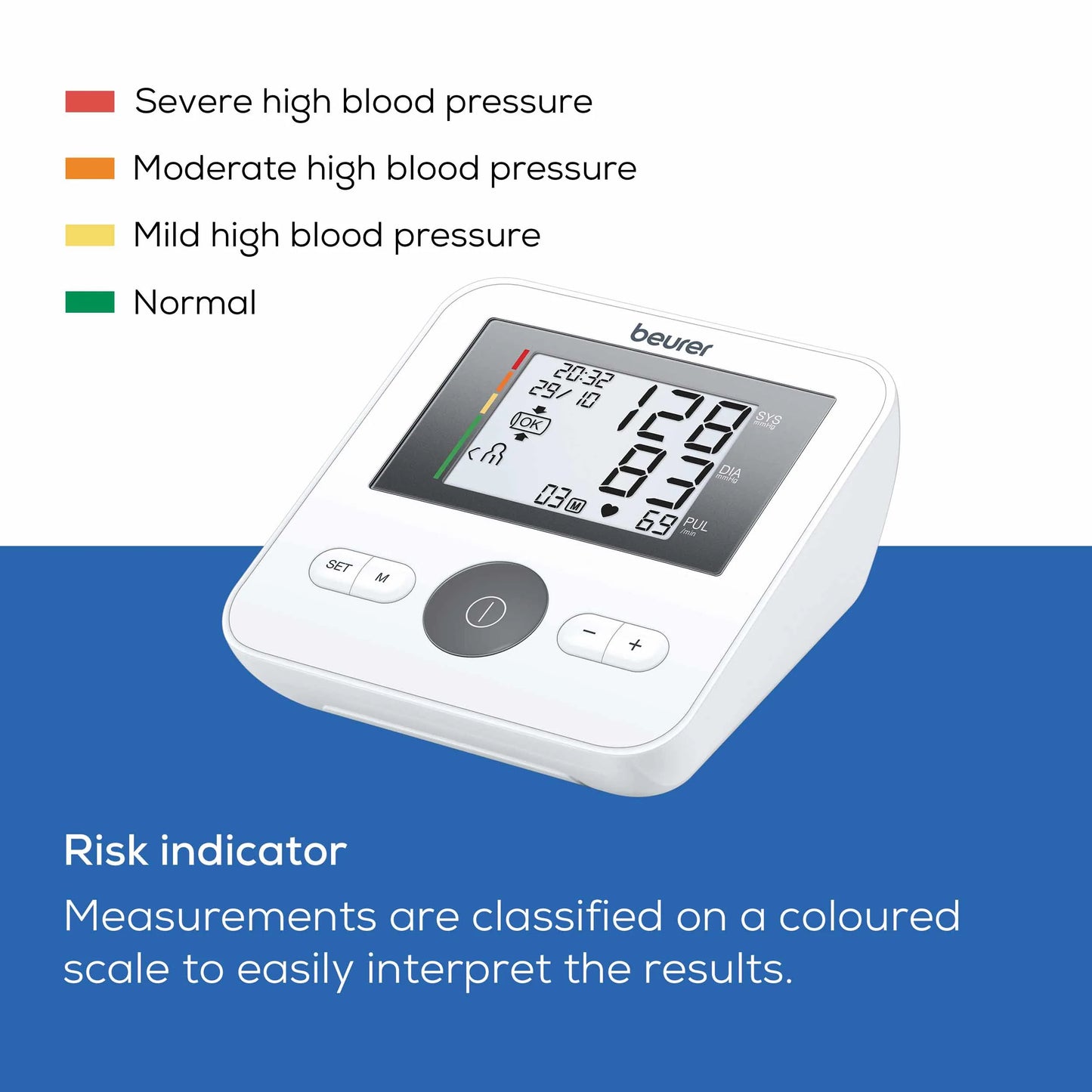Beurer blodtrycksmonitor för arm Bm27