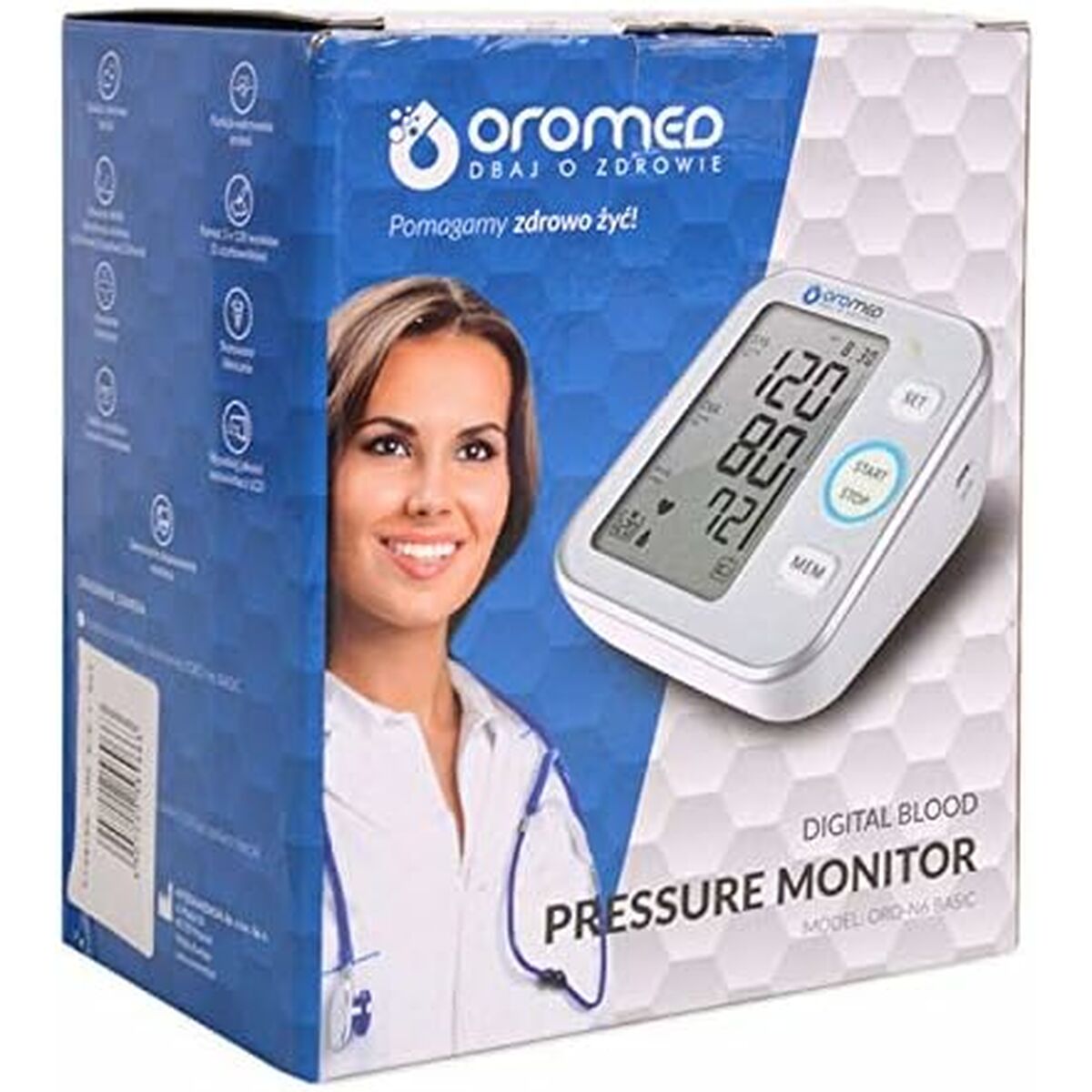 Oromed Arm Blood Pressure Monitor Oromed Oro-N6 Basic